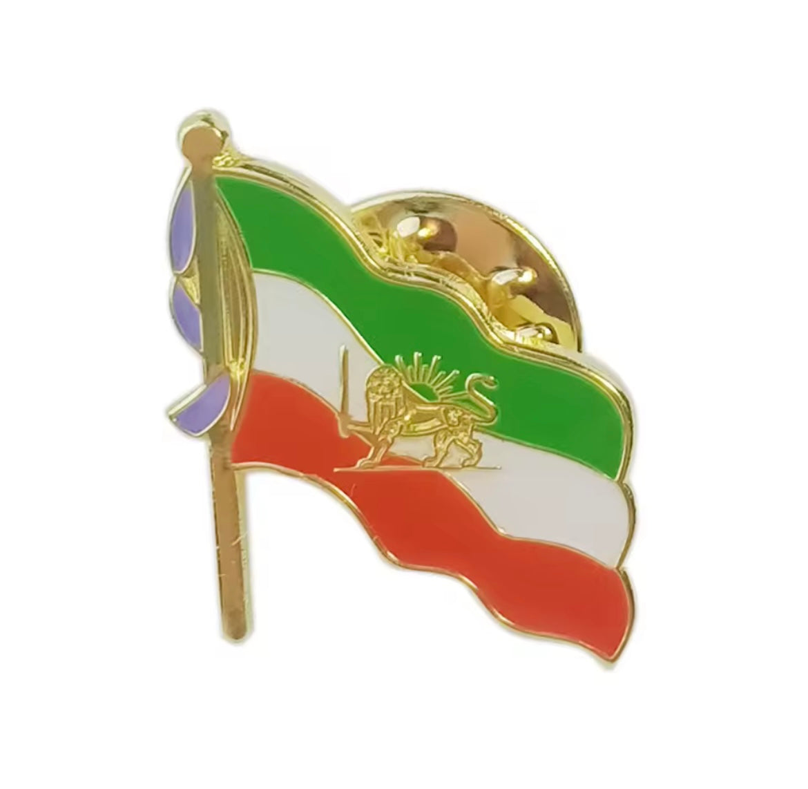 Iran Flag Pin