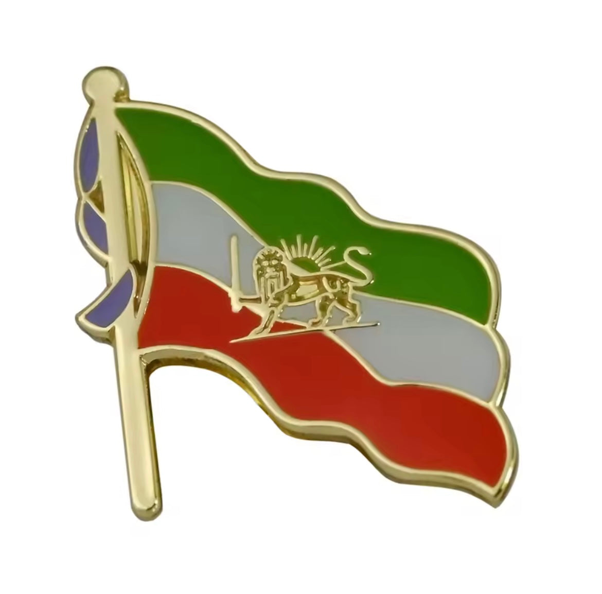 Iran Flag Pin